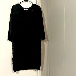 Calvin Klein long sleeve midi dress for women. Sz XL
